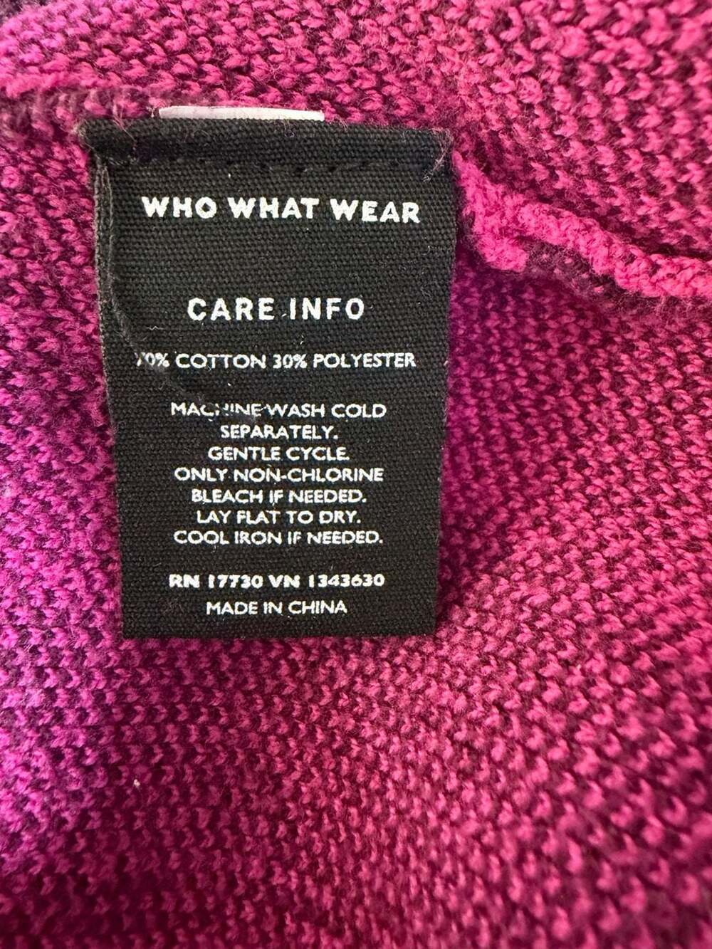Who What Wear Leopard Print Sweater - Picture 7 of 7
